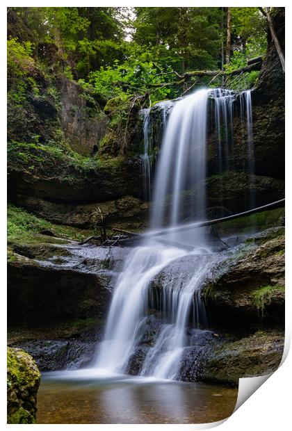 Hasenreuter Falls Print by DiFigiano Photography