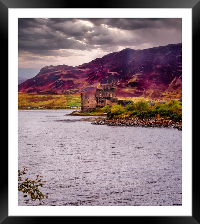 Eilean Donan Castle, Scotland, UK Framed Mounted Print by Mark Llewellyn