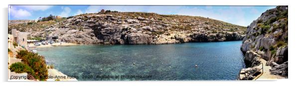 Gozo Malta Acrylic by Carole-Anne Fooks