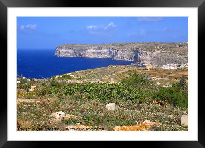 Gozo Malta Framed Mounted Print by Carole-Anne Fooks