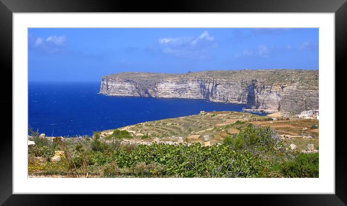 Gozo Malta  Framed Mounted Print by Carole-Anne Fooks