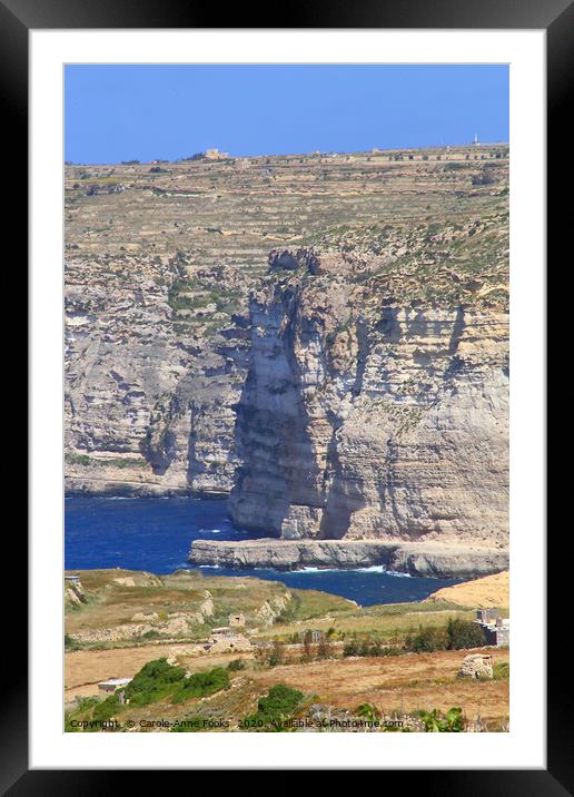 Gozo Malta Framed Mounted Print by Carole-Anne Fooks