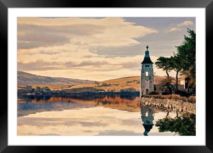 Majestic Sunrise over Portmeirion Framed Mounted Print by Simon Marlow