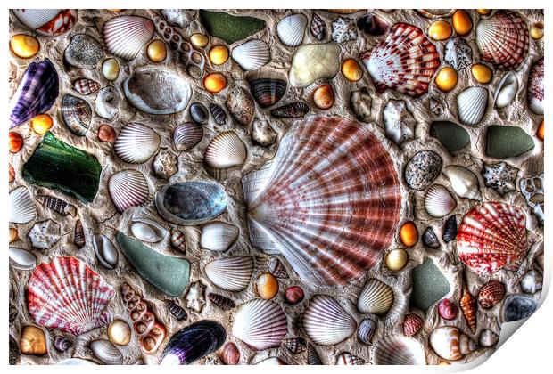 Oceans Treasures Print by Simon Marlow