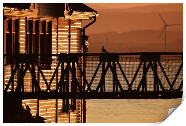 Mumbles lifeboat station Print by Duane evans