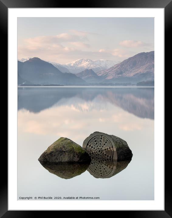 Centenary Stones at Dawn Framed Mounted Print by Phil Buckle