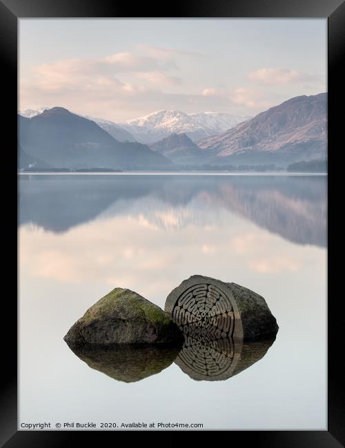 Centenary Stones at Dawn Framed Print by Phil Buckle
