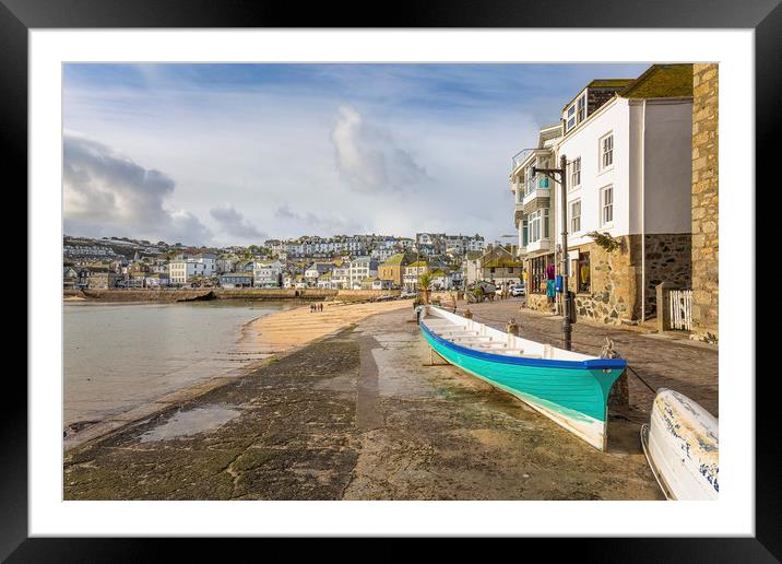 St Ives, North Cornwall Framed Mounted Print by Mick Blakey