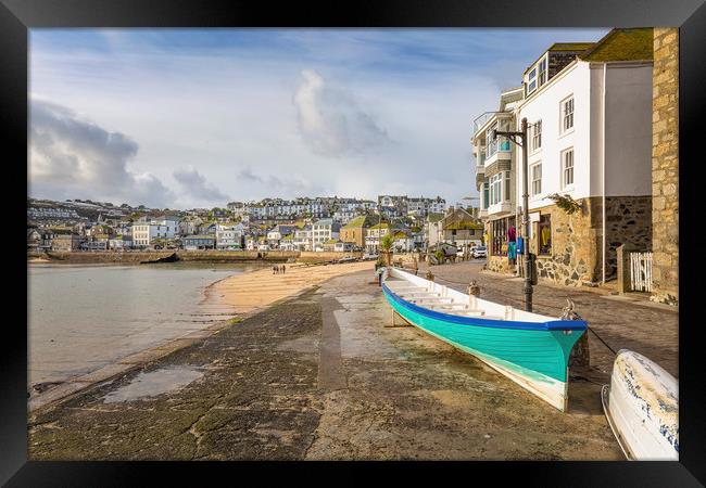 St Ives, North Cornwall Framed Print by Mick Blakey