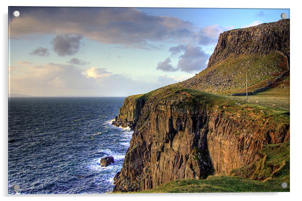 Isle of Skye Acrylic by R K Photography