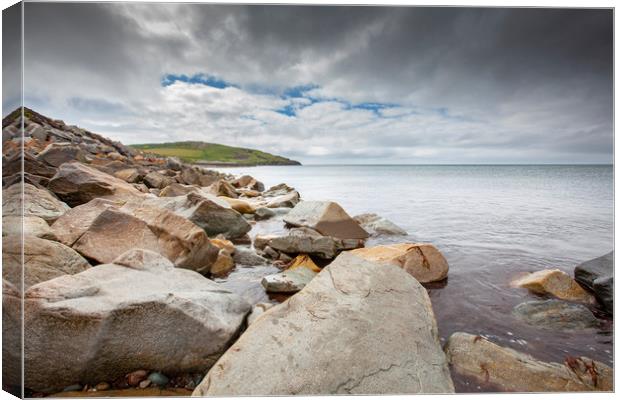 Welsh Coast Canvas Print by David Hare