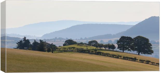 Shropshire landscape Canvas Print by Simon Marlow