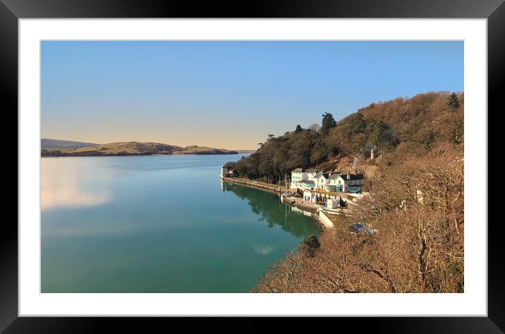 Portmeirion village, North Wales Framed Mounted Print by Simon Marlow