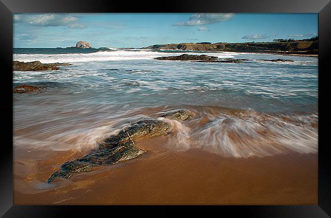 Beach at North Berwick Framed Print by Keith Thorburn EFIAP/b