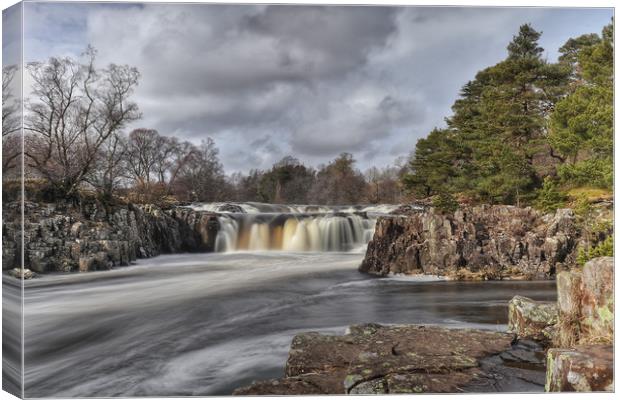 Low Force Waterfall Canvas Print by Phil Page