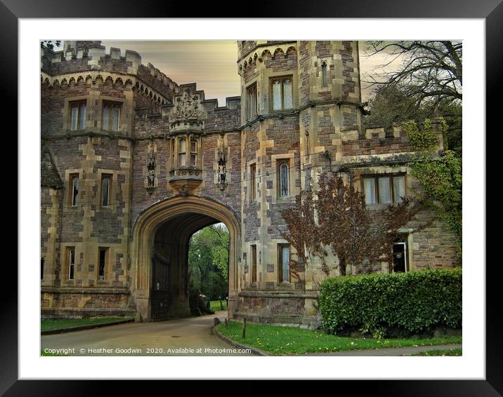 The Gatehouse Framed Mounted Print by Heather Goodwin
