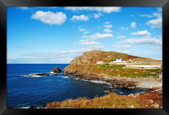 Cape Cornwall Framed Print by Kevin Britland