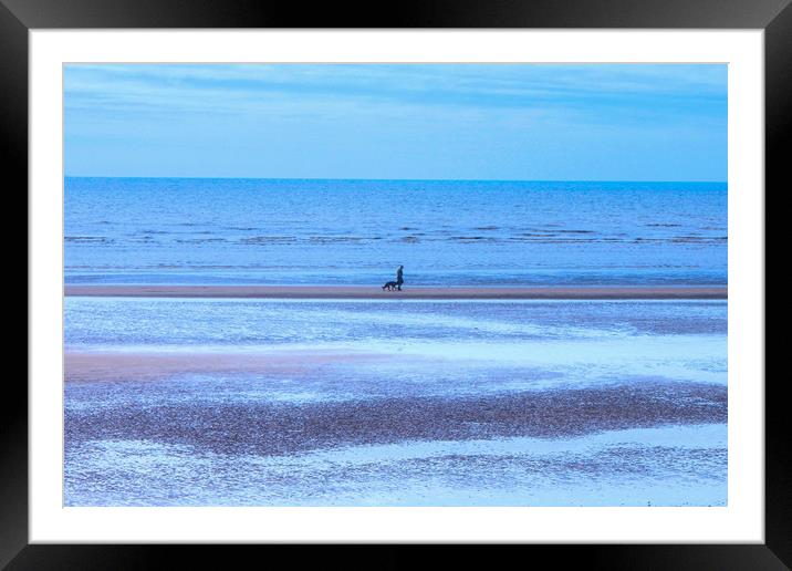Solitude and Serenity Framed Mounted Print by Simon Marlow
