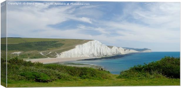 The Seven Sisters  Canvas Print by Diana Mower