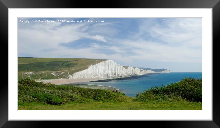 The Seven Sisters  Framed Mounted Print by Diana Mower