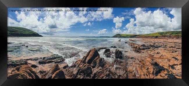 Manorbier Beach Framed Print by ROCS Adventures