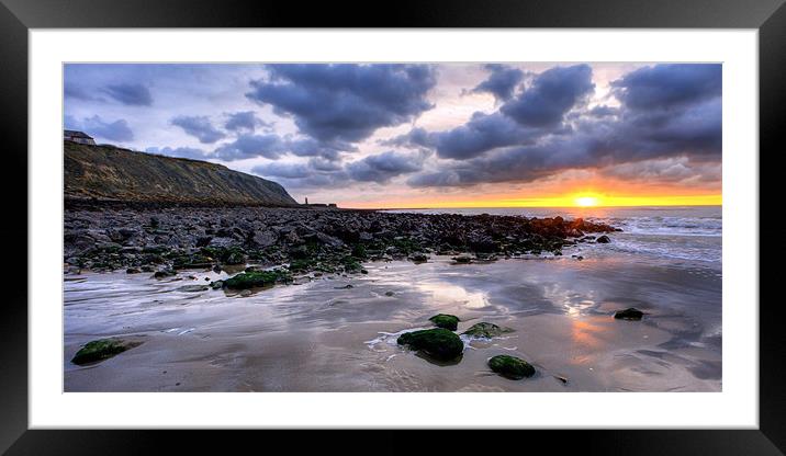 Sunrise on the Sunny Sands Framed Mounted Print by Alice Gosling