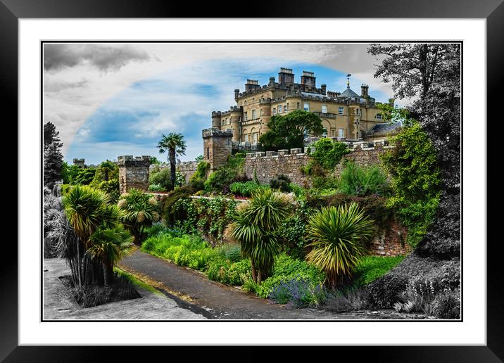 Culzean Castle Framed Mounted Print by Colin Metcalf