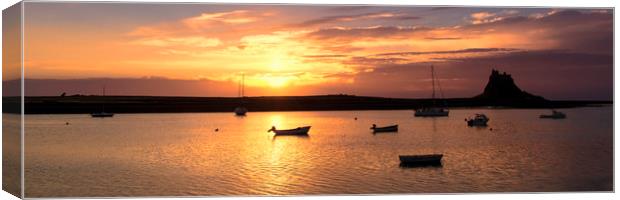 Lindisfarne Sunrise Canvas Print by Northeast Images