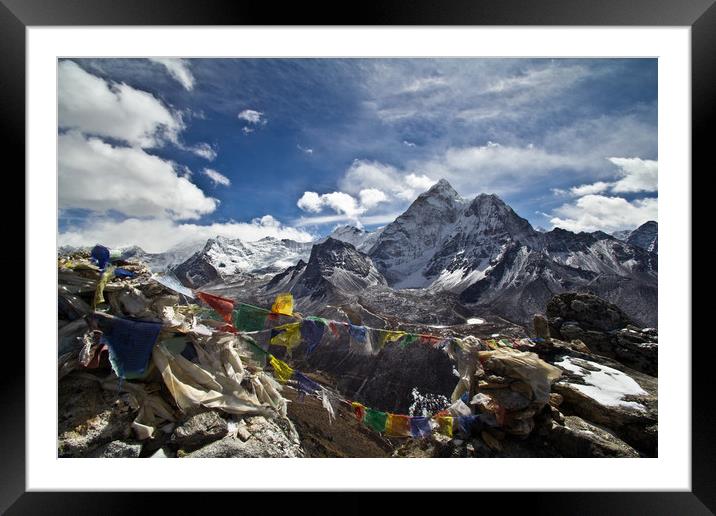 Himalayan Mountains Framed Mounted Print by Christopher Stores