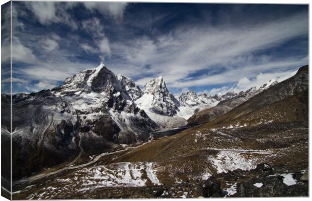 Himalayan Mountains Canvas Print by Christopher Stores