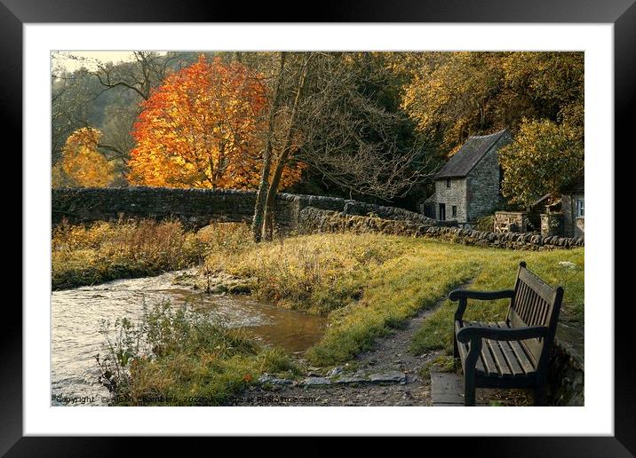 Viators Bridge Milldale Framed Mounted Print by Alison Chambers