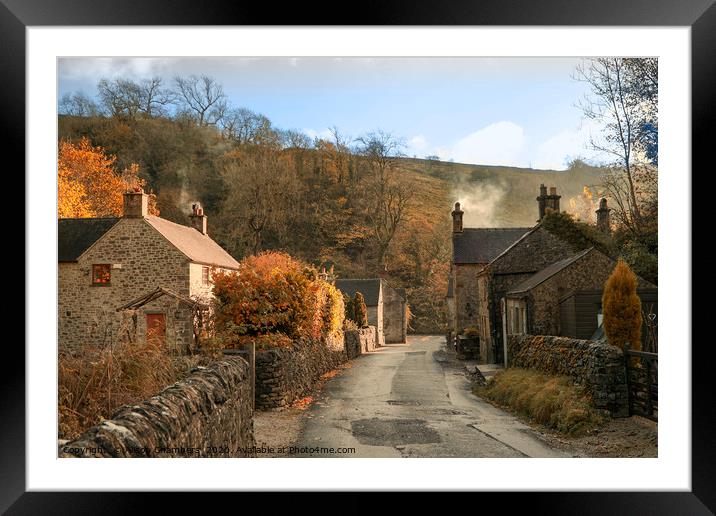  Milldale  Peak District  Framed Mounted Print by Alison Chambers