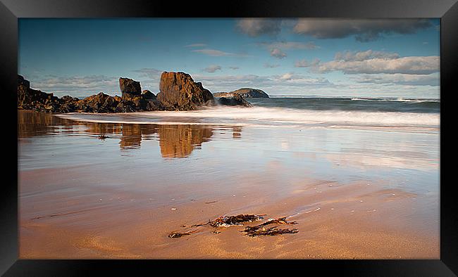 Beach Image Framed Print by Keith Thorburn EFIAP/b