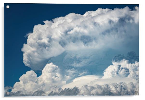 The King of Clouds; Cumulonimbus Acrylic by John Finney