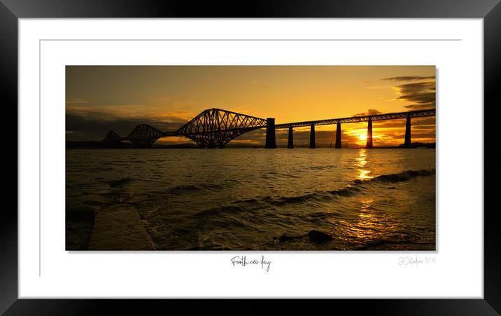 Forth new day Framed Mounted Print by JC studios LRPS ARPS