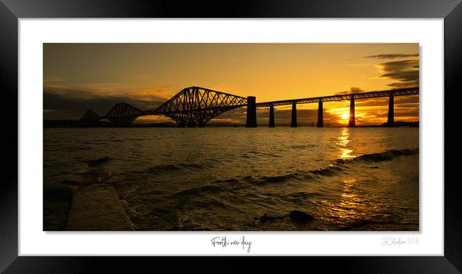 Forth new day Framed Print by JC studios LRPS ARPS