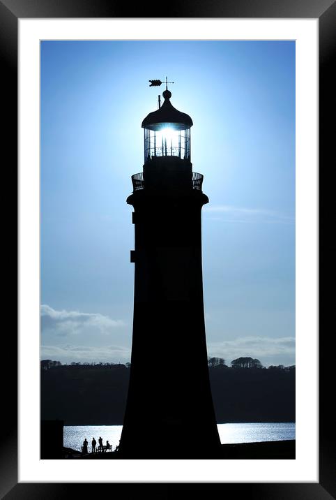 Smeaton's Tower, Plymouth, Devon Framed Mounted Print by Mick Blakey