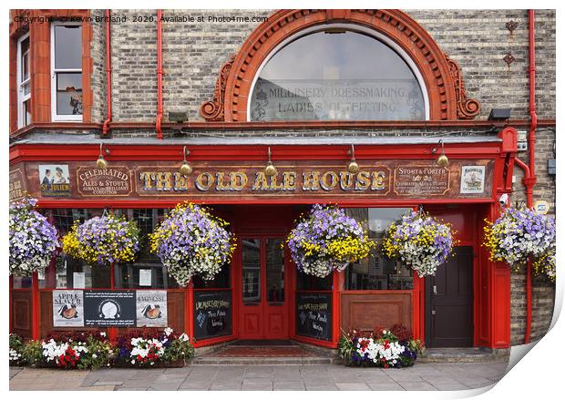 The old Alehouse Print by Kevin Britland