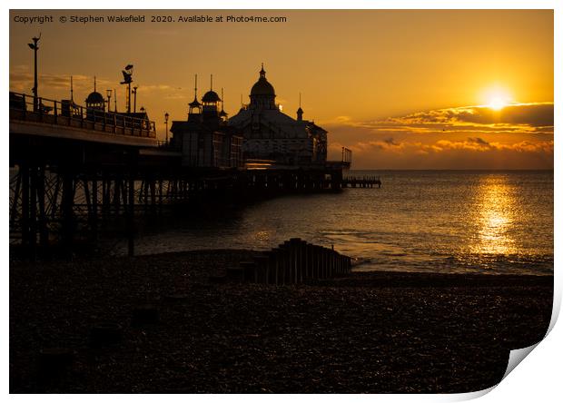 Eastbourne Sunrise      Print by Stephen Wakefield