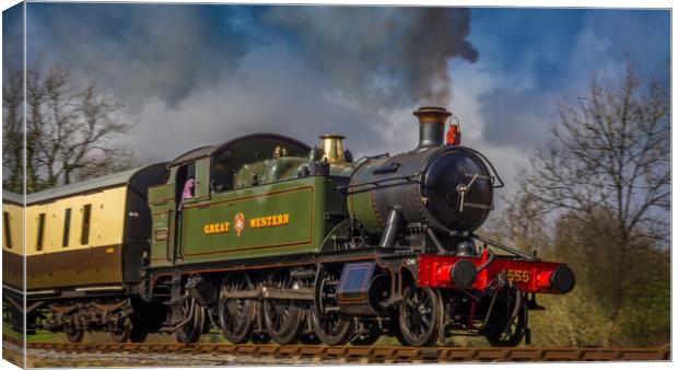 GWR 4555 Canvas Print by Mike Lanning