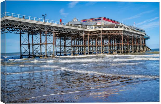 Cromer Pier, Norfolk Canvas Print by Chris Yaxley