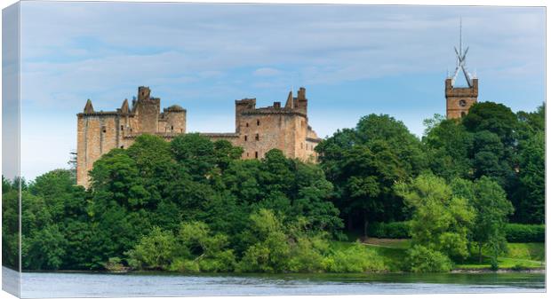 Linlithgow Palace Canvas Print by Tommy Dickson