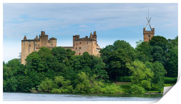 Linlithgow Palace Print by Tommy Dickson