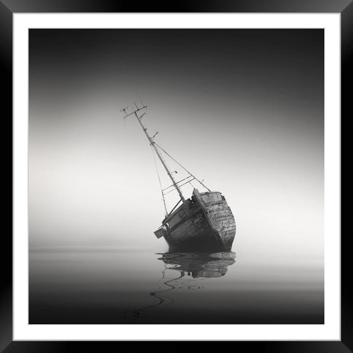silent repose Framed Mounted Print by mark leader