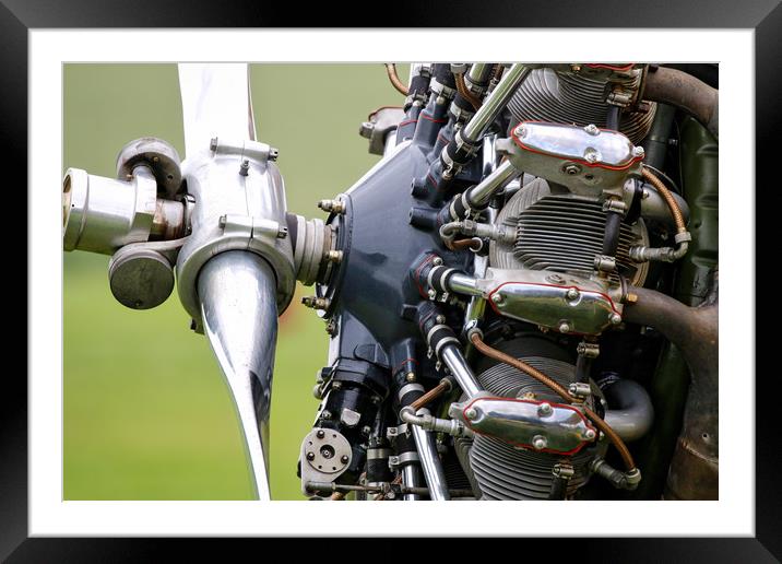 The Heartbeat of Aviation Framed Mounted Print by Simon Marlow