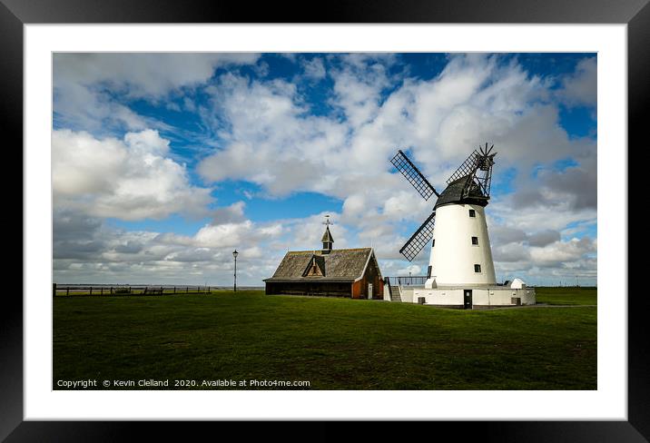 Lytham St.Annes windmill Framed Mounted Print by Kevin Clelland