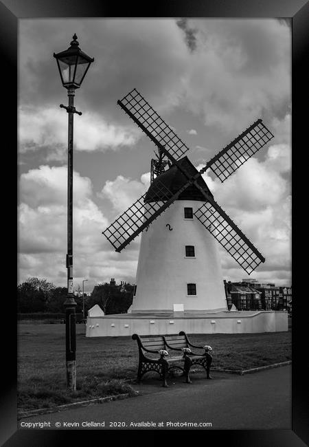 Lytham Windmill Framed Print by Kevin Clelland