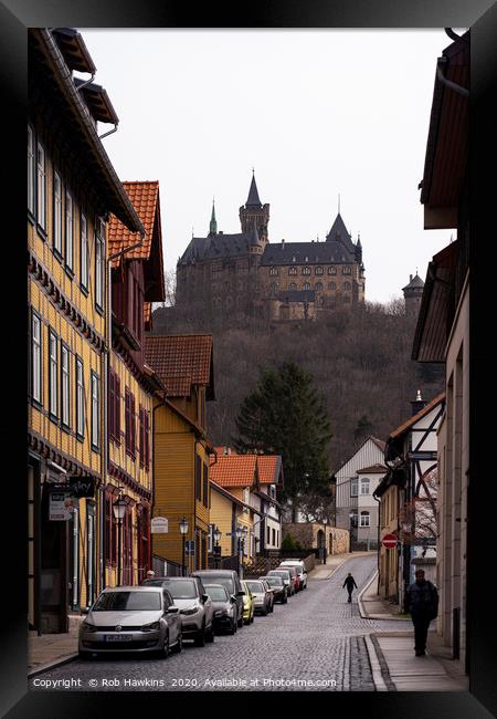 Wernigerode Castle Framed Print by Rob Hawkins