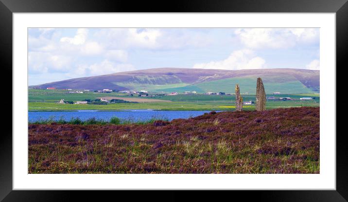 From Brodgar Framed Mounted Print by Steven Watson