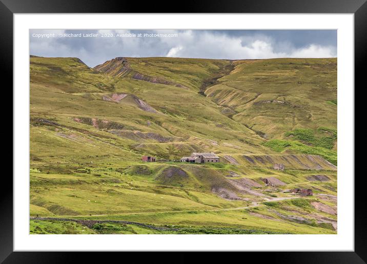 Coldberry Lead Mine, Teesdale Framed Mounted Print by Richard Laidler